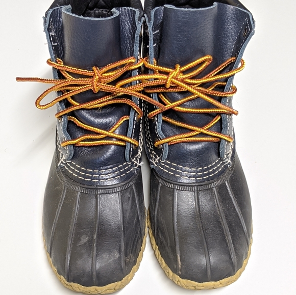 L.L. Bean 6" Bean Boots, Navy | Size 6 / 7 - Picture 2 of 7